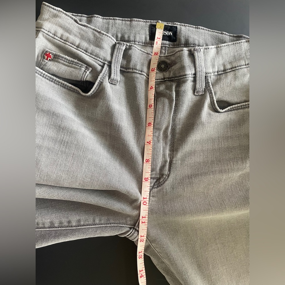 - 🩷HOST PICK!🩷 Hudson Blair straight ankle kick flair jeans. Unfinished he… - Picture 8 of 10